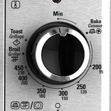 Black & Decker TO3210SSD 6-Slice Convection Countertop Toaster Oven, Silver - Open Box