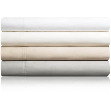 Malouf 600 Thread Count Cotton Blend Sheet Set, Full - Ash (MA06FFASCS)