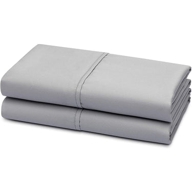 Malouf 600 Thread Count Cotton Blend Pillowcase, Queen - Ash (MA06KKASCC)