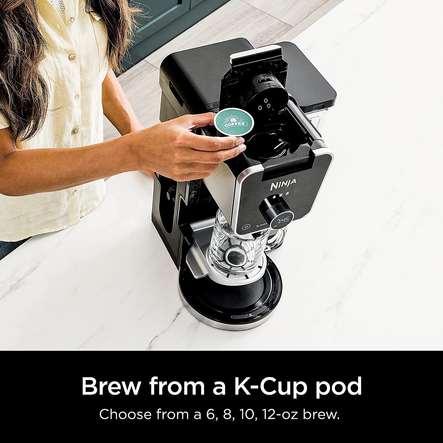 Ninja DualBrew Pro Specialty 12-Cup Drip Coffee Maker (Factory Refurbished) — view 2
