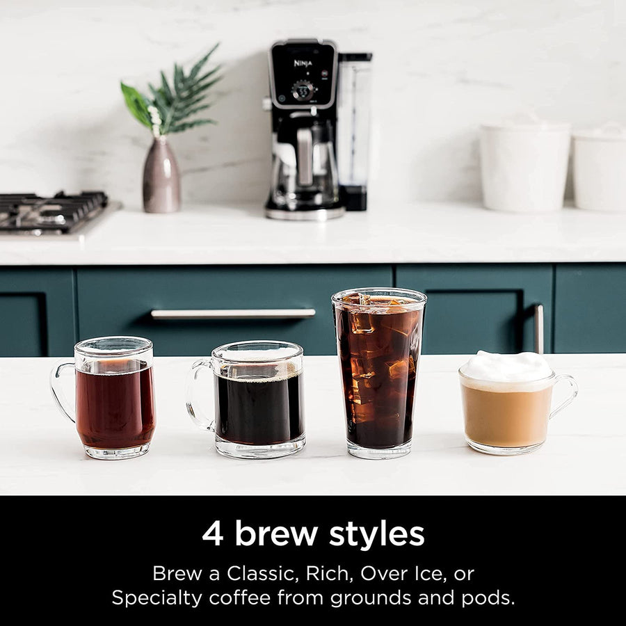 Ninja DualBrew Pro Specialty 12-Cup Drip Coffee Maker (Factory Refurbished)