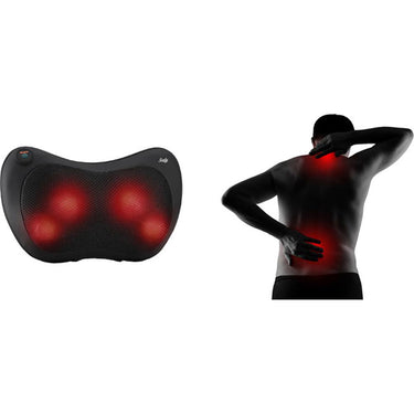 Sealy Deep Tissue Mini Massage Pillow Pad - Black (SL-HW-MA-120-BK) - Open Box