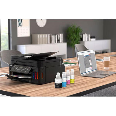 Canon PIXMA G7020 All-In-1 MegaTank Wireless Printer Copy Scan Fax Photo Office Bundle