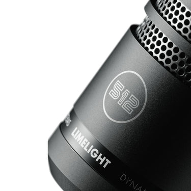 512 Audio Limelight, Dynamic Vocal XLR Microphone Bundle with Pop Filter and Boom Arm