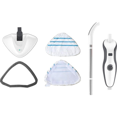 Salav Multi-Surface Heavy Duty Steam Mop with Reusable Mop Pads - STM-500-2-KIT