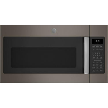 GE 1.9 Cu. Ft. Over-the-Range Sensor Microwave Oven Slate with 2 Year Warranty