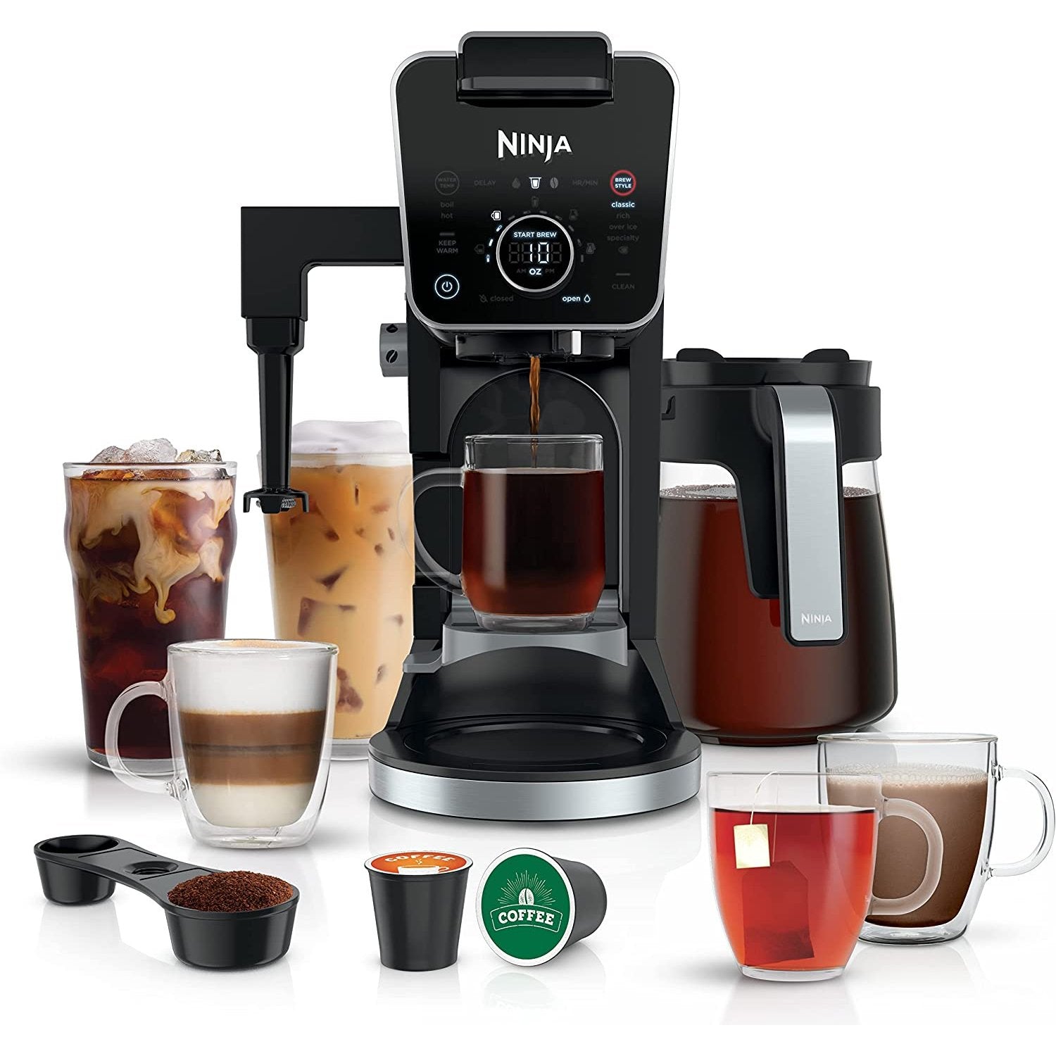 Ninja DualBrew Pro Specialty 12-Cup Drip Coffee Maker (Factory Refurbished)