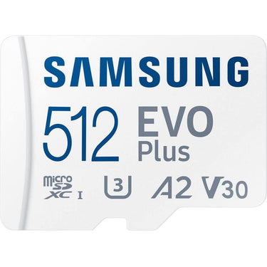 Samsung EVO Plus and Adapter microSDXC Memory Card, 512GB (MB-MC512KA/AM)