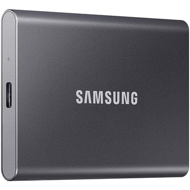 Samsung Portable SSD T7 USB 3.2 2TB, Gray - MU-PC2T0T/AM