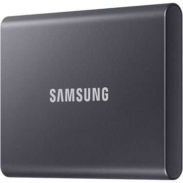 Samsung Portable SSD T7 USB 3.2 2TB, Gray - MU-PC2T0T/AM