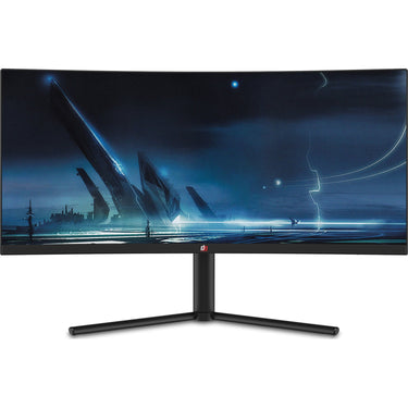Deco Gear 29-Inch 2560x1080 100Hz VA Curved Monitor, Color Accurate, 4ms - Refurbished