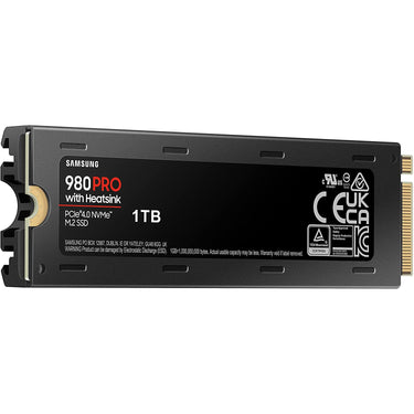 Samsung 980 PRO with Heatsink PCIe 4.0 NVMe SSD 1TB for PC/PS5 - MZ-V8P1T0CW