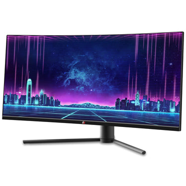 Deco Gear 34" 2560x1080 Color Accurate Curved Monitor with HDR400 - Refurbished