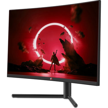Deco Gear 32" 1920x1080 Curved Gaming Monitor, 3000:1 Contrast, 75 Hz, 6ms - Refurbished