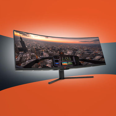 Deco Gear 43" Curved Ultrawide LED 3840x1200 120Hz FreeSync Gaming Monitor - Refurbished