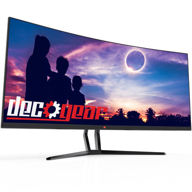 Deco Gear 35" Curved Ultrawide LED Gaming Monitor WQHD Display 3440x1440 21:9 100Hz