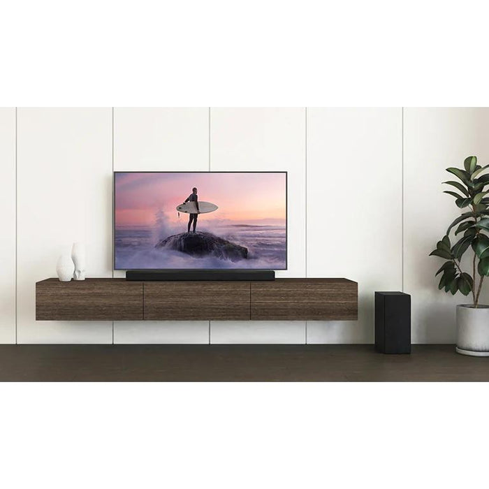 LG S65Q 3.1 Ch High Res Audio Sound Bar with DTS Virtual: X, 2022 Model