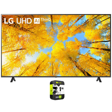 LG 75 Inch HDR 4K UHD Smart TV with 1 Year Extended Warranty