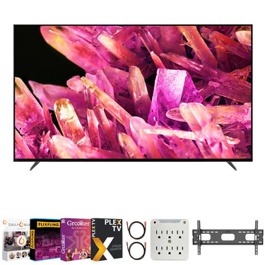 Sony Bravia XR 85" X90K 4K HDR LED Smart TV + Movies Streaming Pack