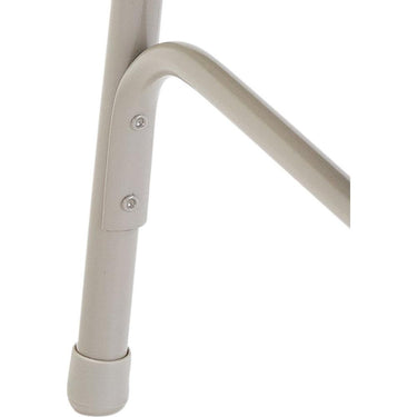 National Public Seating 2200 Series Fabric Upholstered Folding Chair (Pack of 4), Greystone - Open Box