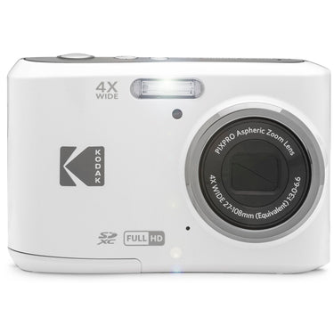 Kodak PIXPRO FZ45 16MP Digital Camera, White - FZ45WH