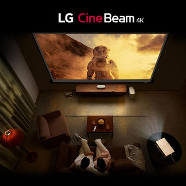 LG CineBeam HU710PW 4K UHD Hybrid Home Cinema Projector - Open Box
