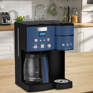 Cuisinart Coffee Center 12 Cup Coffee Maker and Single-Serve Brewer Navy SS-15NV