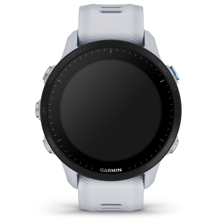 Garmin Forerunner 955 GPS Smartwatch, Whitestone