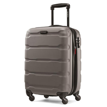 Samsonite Omni Hardside Luggage 20" Spinner Silver + 10pc Luggage Accessory Kit