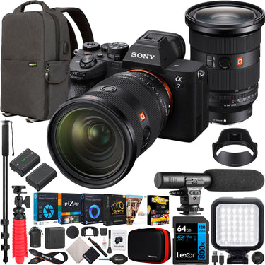 Sony a7 IV Full Frame Mirrorless Camera + 24-70mm F2.8 GM II Lens SEL2470GM2 Bundle
