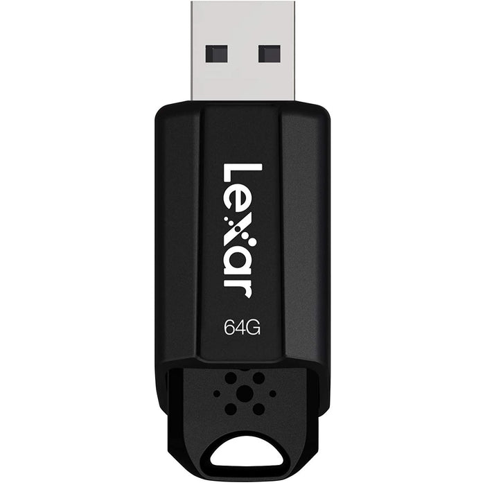 Lexar JumpDrive S80 USB 3.1 Flash Drive, 64G - Black - (2-Pack)