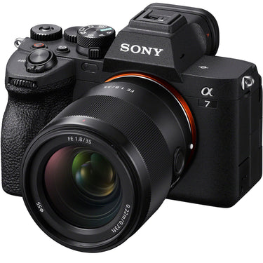 Sony a7 IV Full Frame Mirrorless Camera + FE 35mm F1.8 + 28-70mm 2 Lens Kit Bundle