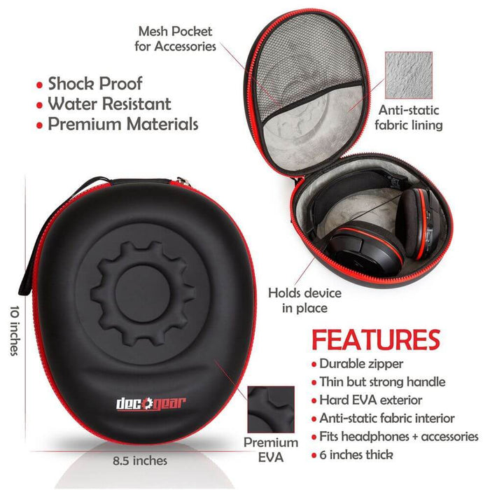 Sony WH-1000XM5 Wireless Noise Canceling Headphones (Black) Pro Stand Kit