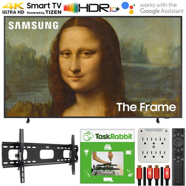 Samsung 65" The Frame QLED 4K UHD Smart TV with TaskRabbit Installation Bundle