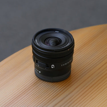 Sony E PZ 10-20mm F4 G APS-C Constant-Aperture Power Zoom G Lens (SELP1020G)