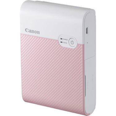Canon SELPHY Square QX10 Compact Photo Printer Pink + Case and 1 Year Warranty