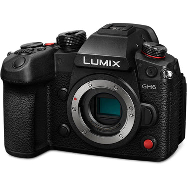 Panasonic LUMIX GH6 Mirrorless Micro Four Thirds Camera Body 25.2MP 4K DC-GH6BODY Bundle