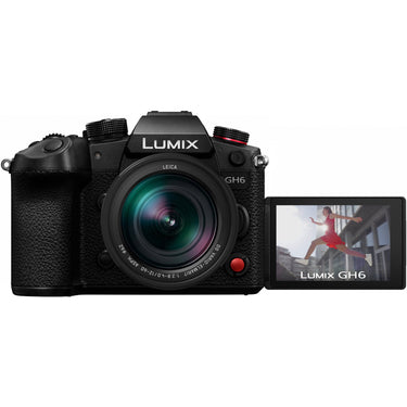 Panasonic LUMIX GH6 Mirrorless Camera Body + 12-60mm F2.8-4 LEICA Lens Kit DC-GH6LK Bundle