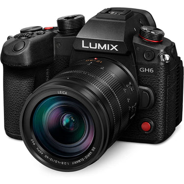 Panasonic LUMIX GH6 Mirrorless Camera Body + 12-60mm F2.8-4 LEICA Lens Kit DC-GH6LK Bundle