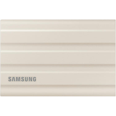 Samsung T7 Shield Portable SSD 2TB, Beige (2022) w/ 32GB Card + Cleaning Cloth