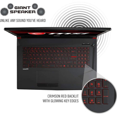 MSI Computer 17.3" Gaming Computer 1920 x 1080 Notebook/Laptop in Black - GL738SE028