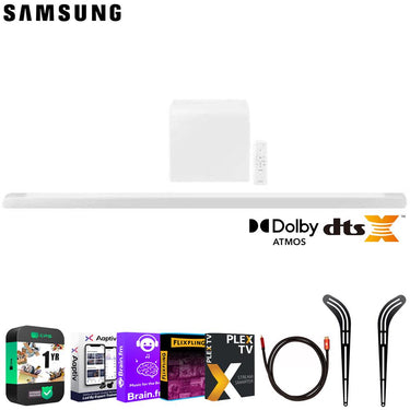 Samsung HW-S801B 3.1.2ch Soundbar 2022, White + 1 Year Extended Warranty