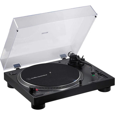 Audio-Technica Wireless Direct-Drive Turntable Black + Mackie CR4-XBT Monitors