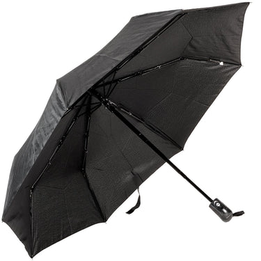 Tahari T4711 Collapsible Travel Umbrella, Black