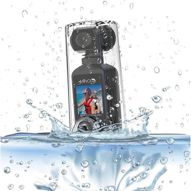 Minolta MN4KP1 4K Ultra HD Pocket Camcorder w/WiFi & Waterproof Housing Open Box