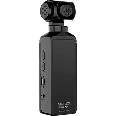 Minolta MN4KP1 4K Ultra HD Pocket Camcorder w/WiFi & Waterproof Housing Open Box