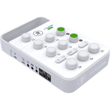 Mackie M-Caster Live Portable Streaming Mixer - White (2053609-00) - Open Box