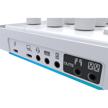 Mackie M-Caster Live Portable Streaming Mixer - White (2053609-00) - Open Box