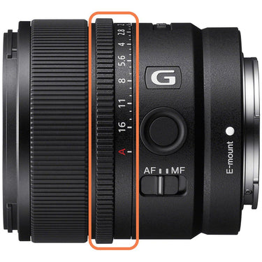 Sony E 15mm F1.4 G APS-C Large-Aperture Wide-Angle G Lens with Lexar 64GB Card