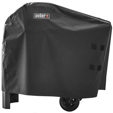Weber Pulse 2000 with Cart Premium Grill Cover with Oven Mitt Pair